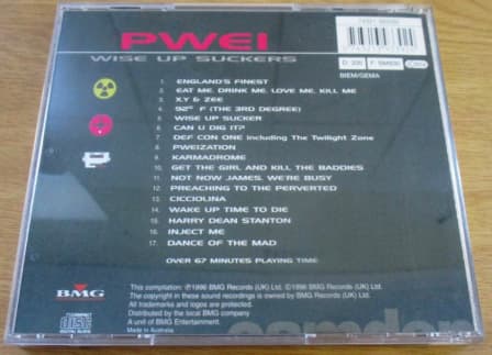 POP WILL EAT ITSELF Wise Up Suckers CD - Image 3