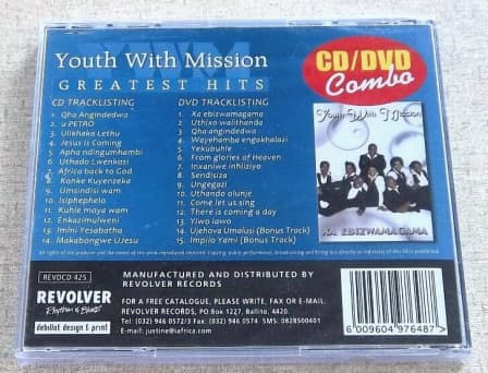 YOUTH WITH MISSION Greatest Hits CD+DVD Region Free SOUTH AFRICA Cat# REVCD 425 - Image 3