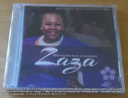 ZAZA Blowing the Horn of Chronicle Record Live at Soweto Theatre SOUTH AFRICA CDZHD002