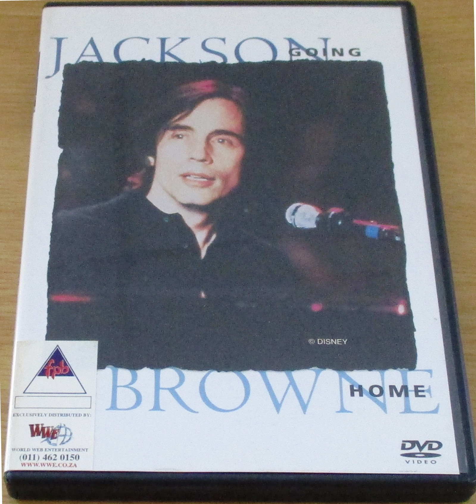 JACKSON BROWNE Going Home DVD Subterania