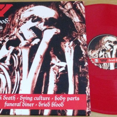 WUMPSCUT Dried Blood & Gomorra Ltd Edition GERMAN Pressing 2021 RED LP VINYL Record