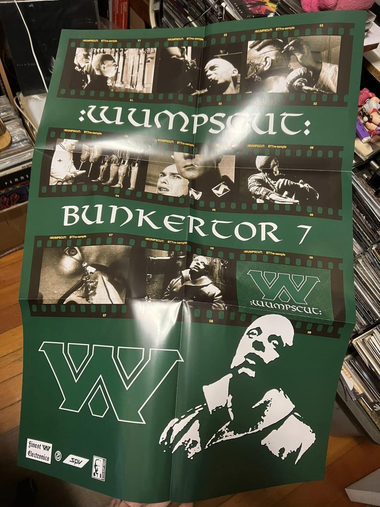WUMPSCUT Bunkertor 7 Gatefold Vinyl Record + A1 POSTER - Subterania Music