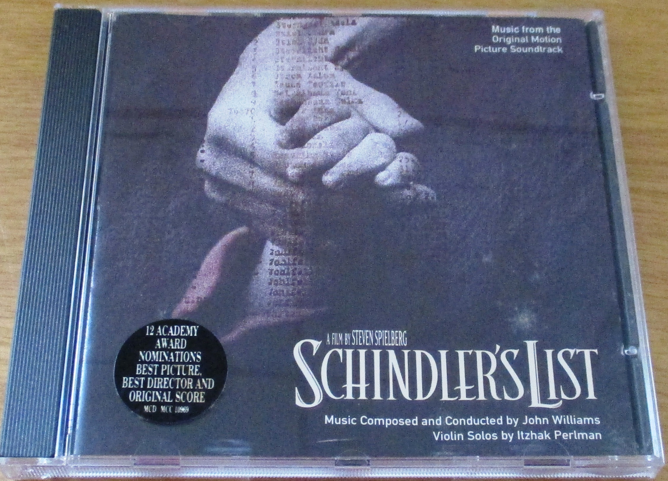 SCHINDLER’S LIST Music Composed and Conducted by John Williams [Zx28