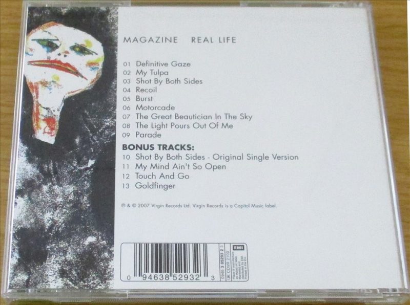 MAGAZINE Real Life CD [Zx31] - Subterania Music