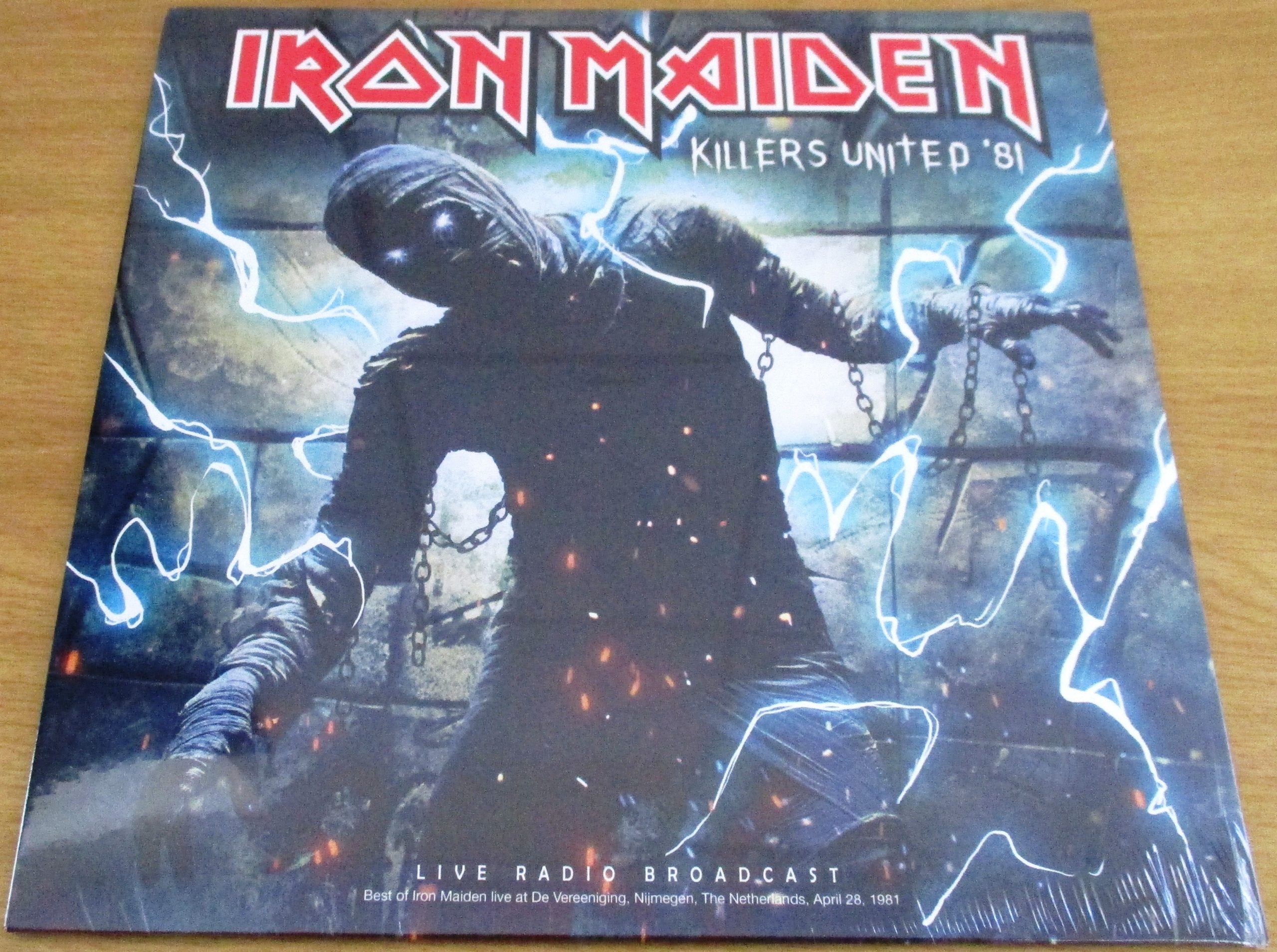 IRON MAIDEN Killers United ’81 Live Radio Broadcast WHITE Colour VINYL