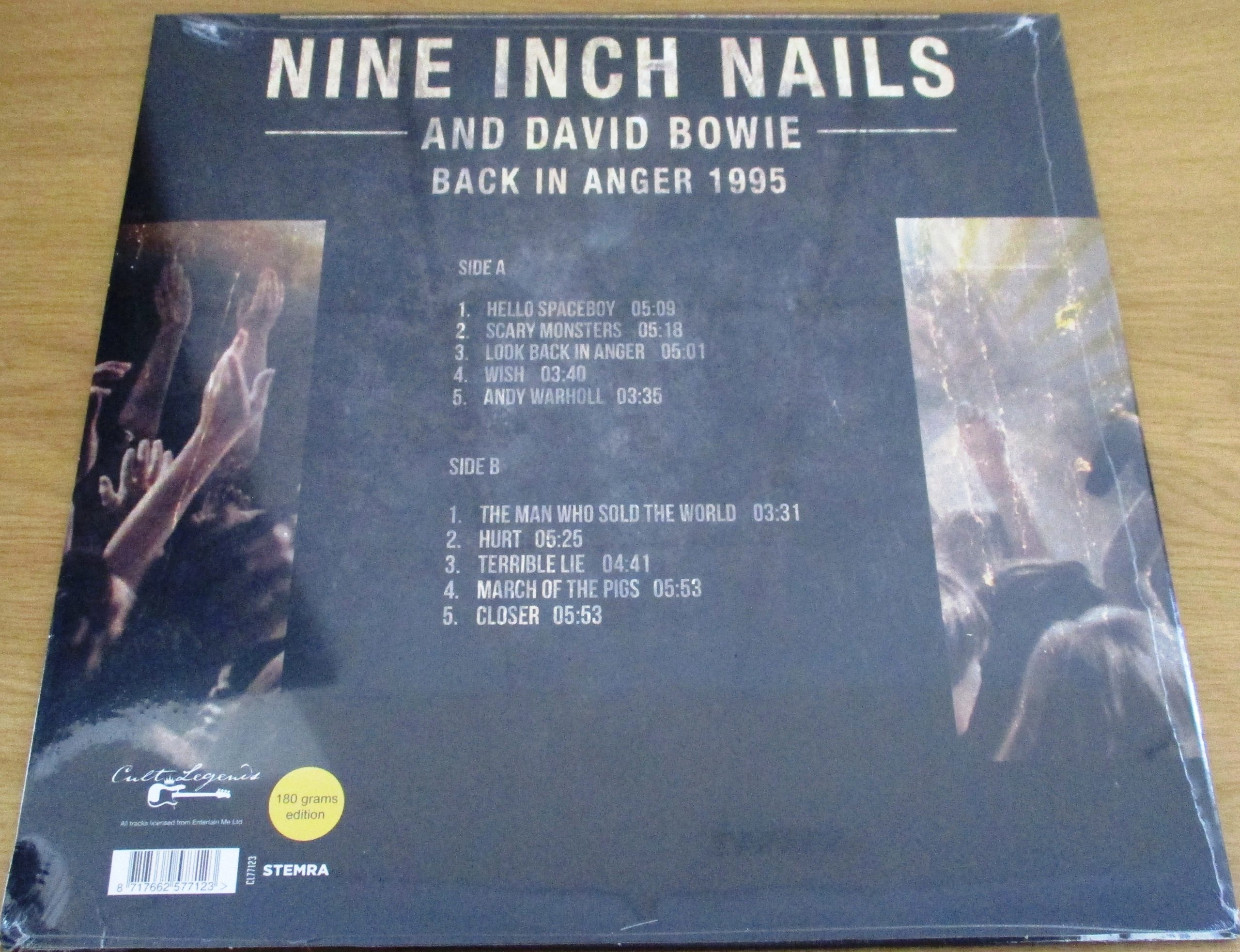 NINE INCH NAILS and DAVID BOWIE Back in Anger 1995 Live Radio Broadcast