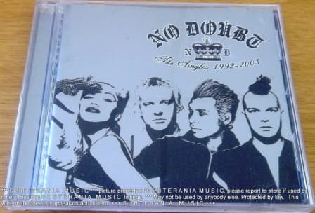NO DOUBT The Singles [Shelf G Box 5]