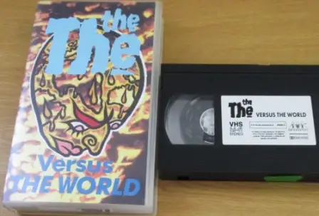 THE THE Versus the World VHS Video Cassette