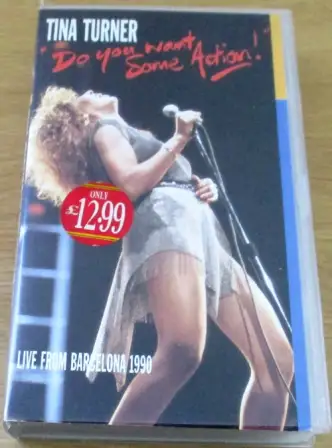 TINA TURNER Do You Want Some Action Import VHS Video Cassette - Image 2