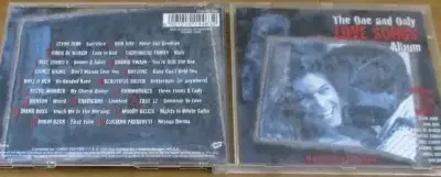 Various THE ONE AND ONLY LOVE SONGS ALBUM CD [Shelf G Box 27]