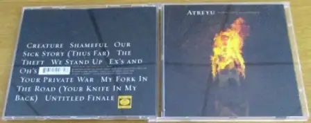 ATREYU A Death Grip on Yesterday CD [SHELF Z x 11]