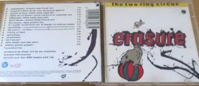 ERASURE The Two Ring Circus CD [SHELF G x 21]