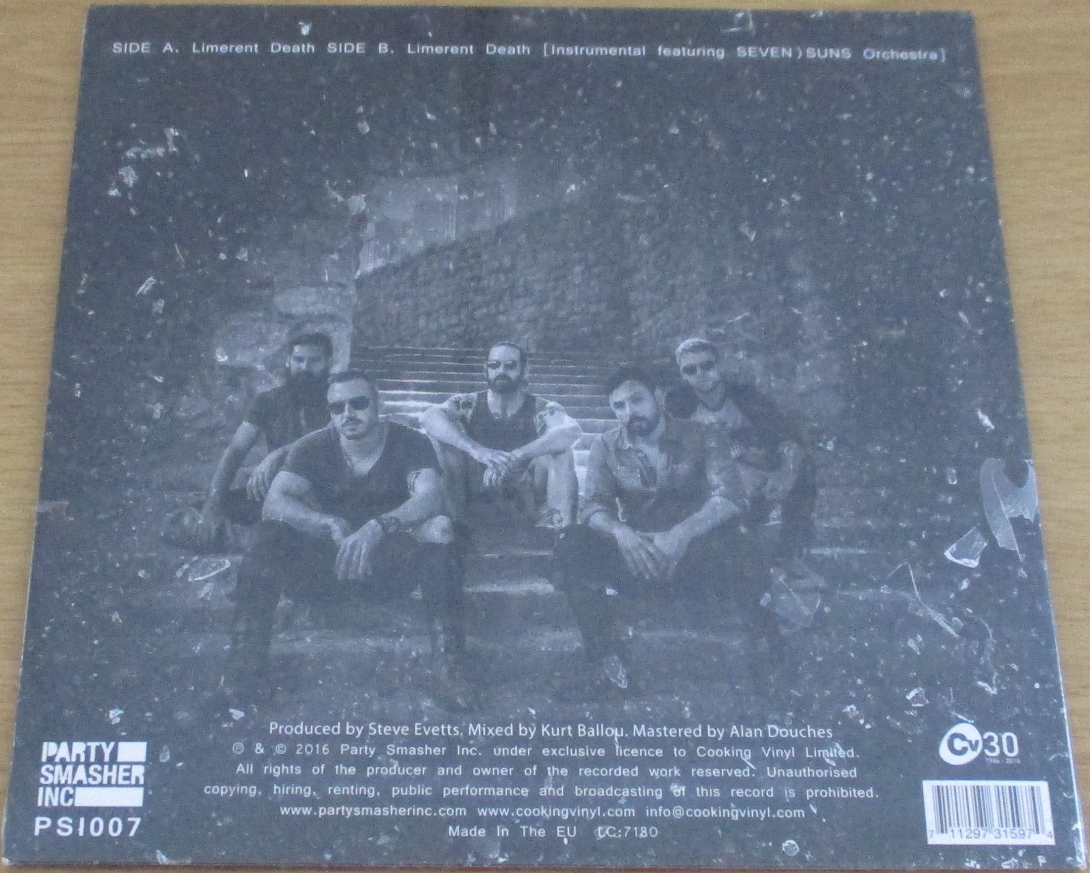 DILLINGER ESCAPE PLAN Limerent Death 7" vinyl single - Image 3