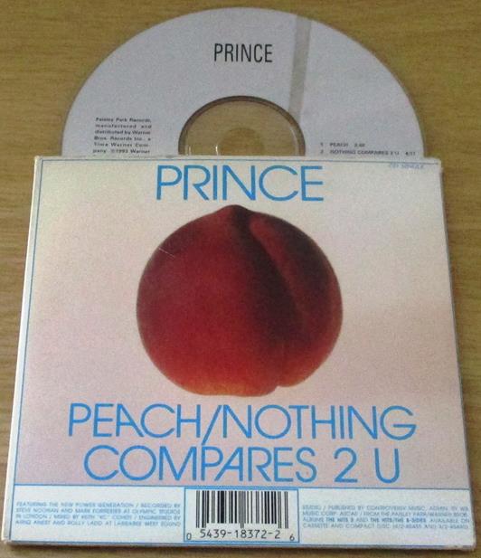 PRINCE Nothing Compares 2U / Peach CD - Subterania Music