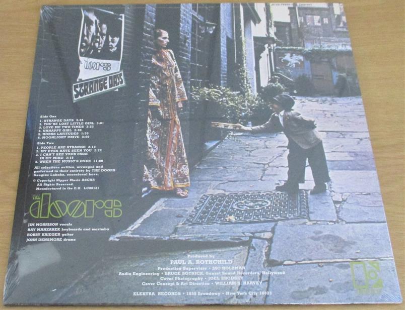 THE DOORS Strange Days LP VINYL Record [H5] Subterania
