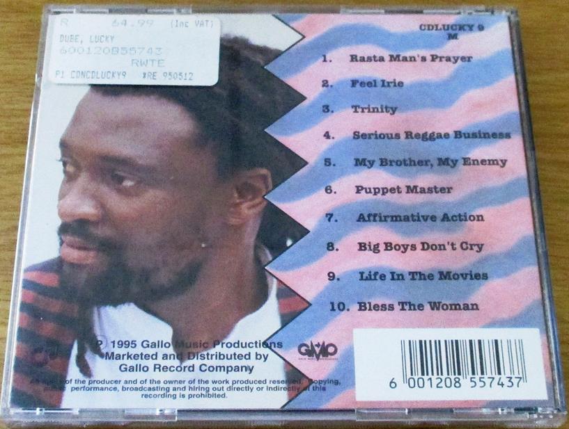 LUCKY DUBE Trinity CD - Image 3