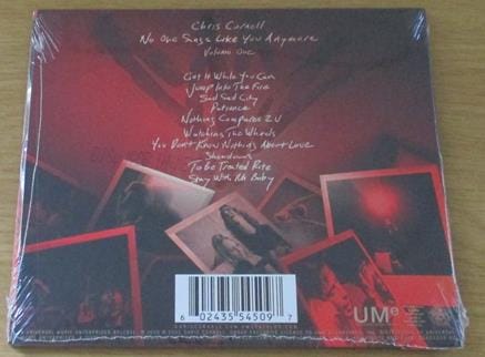 CHRIS CORNELL No One Sings Like You Anymore (Volume 1) CD - Subterania ...