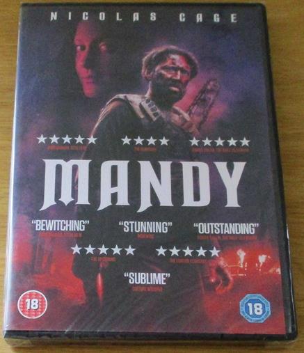 MANDY Nicholas Cage DVD [Shelf H] - Subterania Music