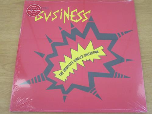 THE BUSINESS The Complete Singles Collection Ltd Edition RED 2xLP VINYL ...