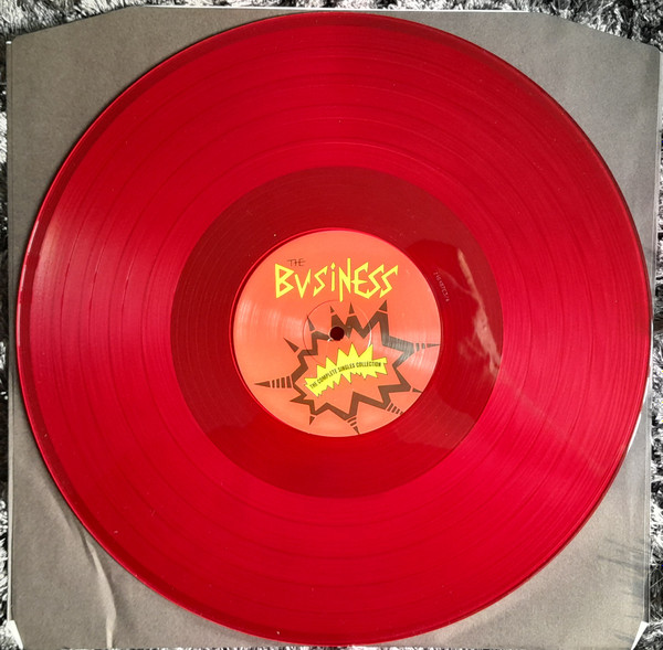 THE BUSINESS The Complete Singles Collection Ltd Edition RED 2xLP VINYL ...