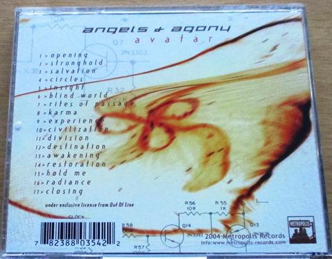 ANGELS & AGONY Avatar CD - Image 3