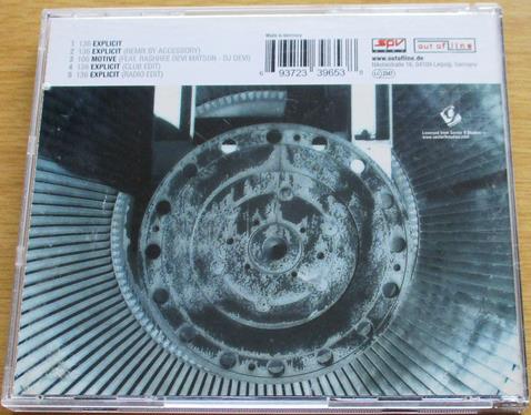 THE PARALLEL PROJECT Explicit CD Maxi Single - Subterania Music