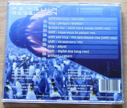 SHIFT & SLUG PENGUIN REBELLION CD - Image 3