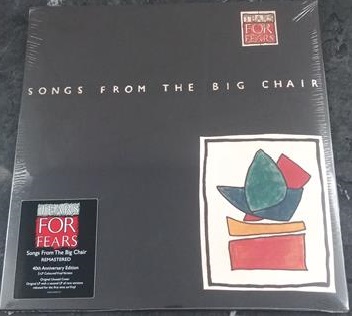 TEARS FOR FEARS Songs from the Big Chair 40th Anniversary RED 2xLP Vinyl Record