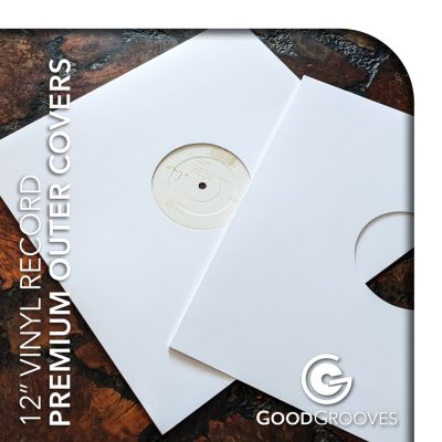 12" CARDBOARD OUTER SLEEVES [300gsm white - packs of 20]