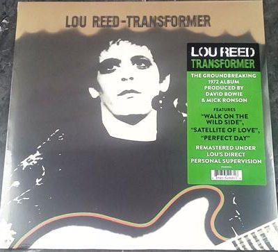 LOU REED Transformer LP VINYL Record