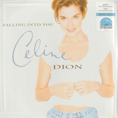 CELINE DION Falling Into You GLACIER BLUE 2xLP VINYL Record