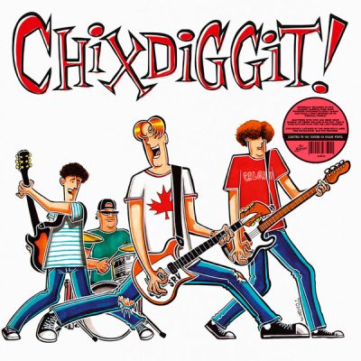 CHIXDIGGIT! Chixdiggit! RED LP VINYL Record - Subterania Music