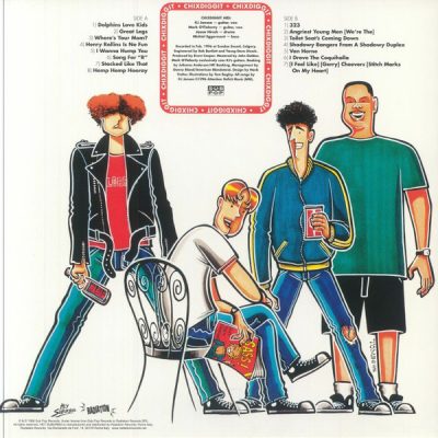 CHIXDIGGIT! Chixdiggit! RED LP VINYL Record - Subterania Music