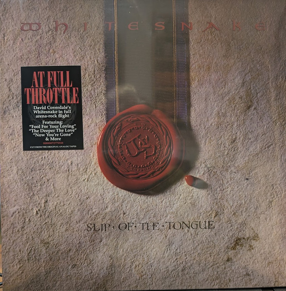 WHITESNAKE Slip of the Tongue LP VINYL Record