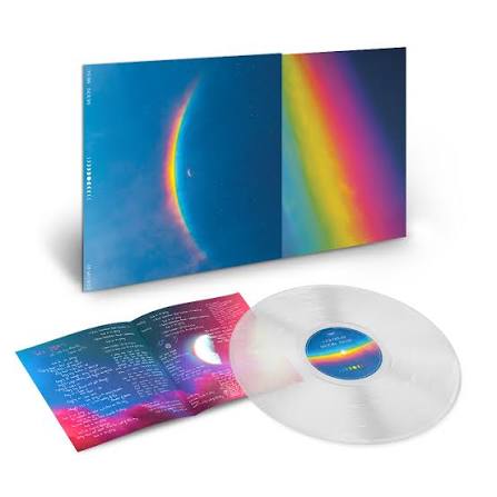 COLDPLAY Moon Music CLEAR LP VINYL RECORD