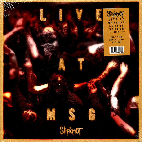 SLIPKNOT Live at MSG 2xLP VINYL RECORD