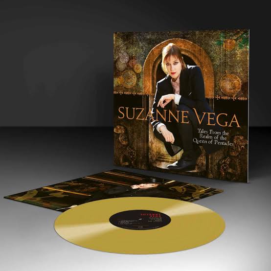 SUZANNE VEGA Tales from the Realm of the Queen of Pentacles GOLD LP VINYL Record